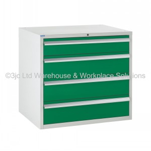 Euroslide Storage Cabinet 4 Drawer 825mm